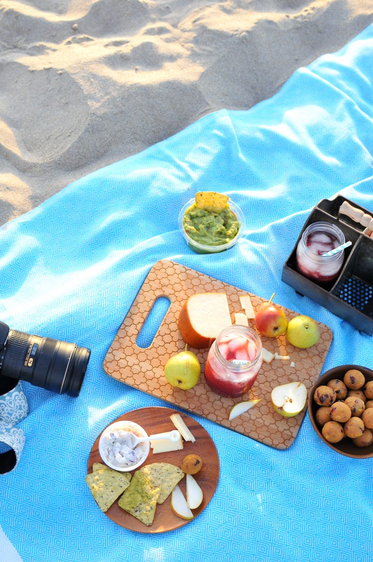 pumpkin cookie dough beach picnic