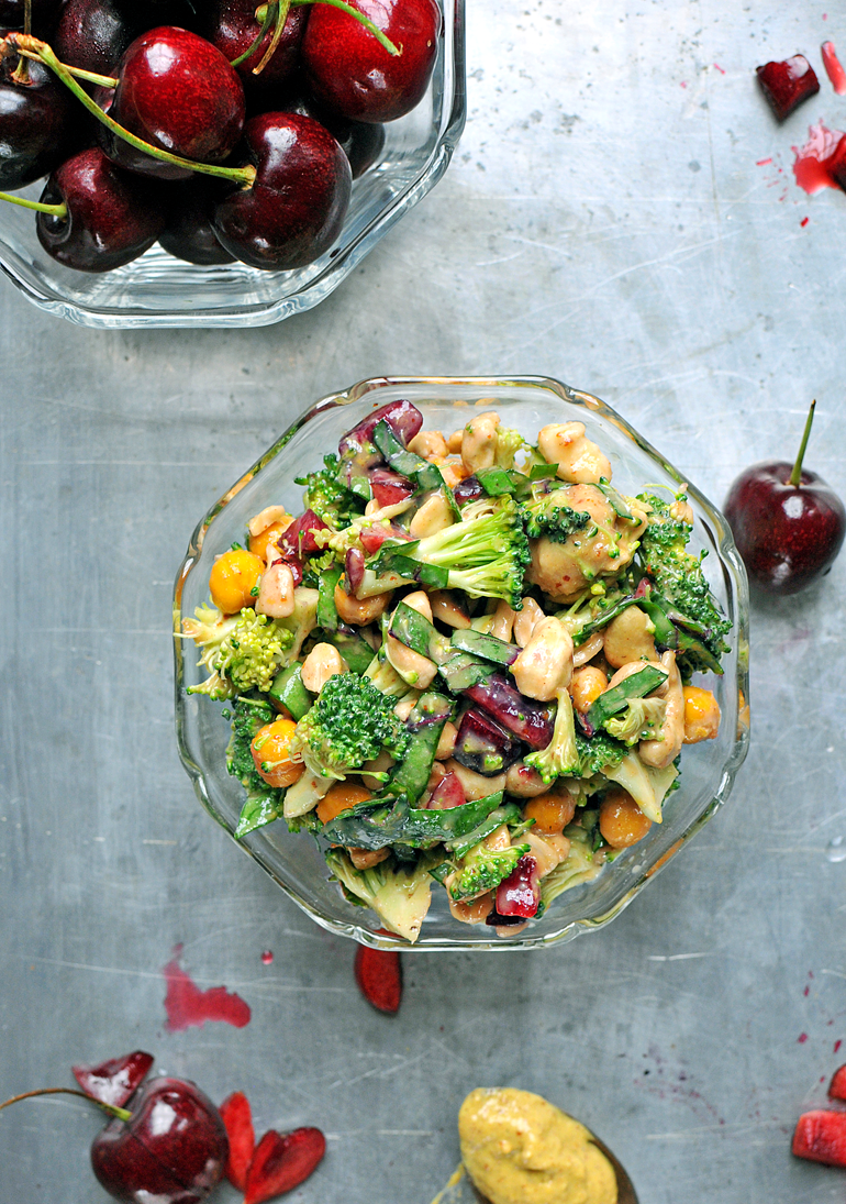 broccoli cherry salad