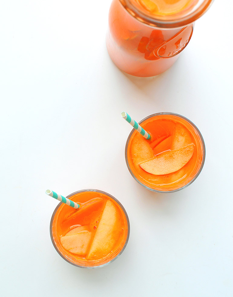 carrot apple sangria