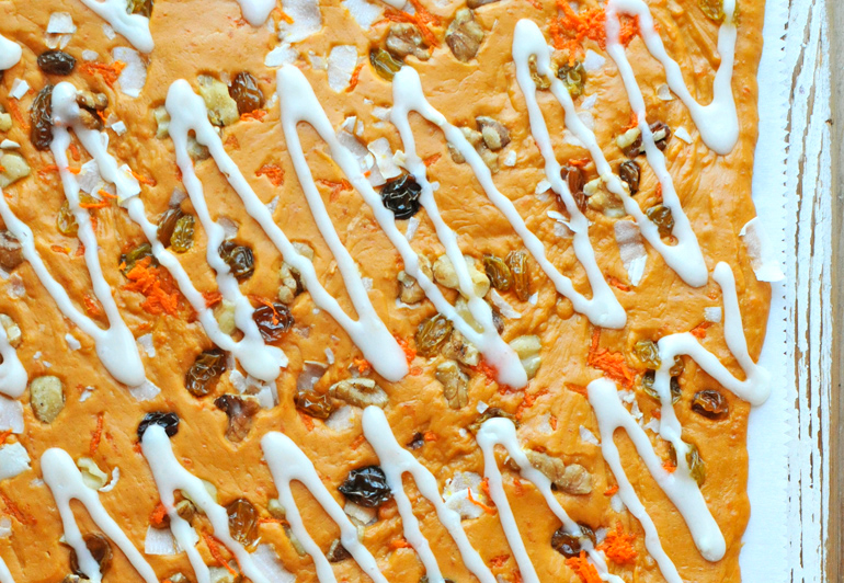 carrot cake butterscotch bark