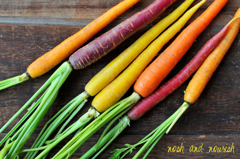 colorful carrots