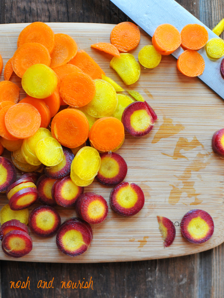 carrot slices