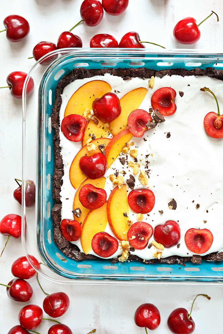 cherry brownies from Safeway