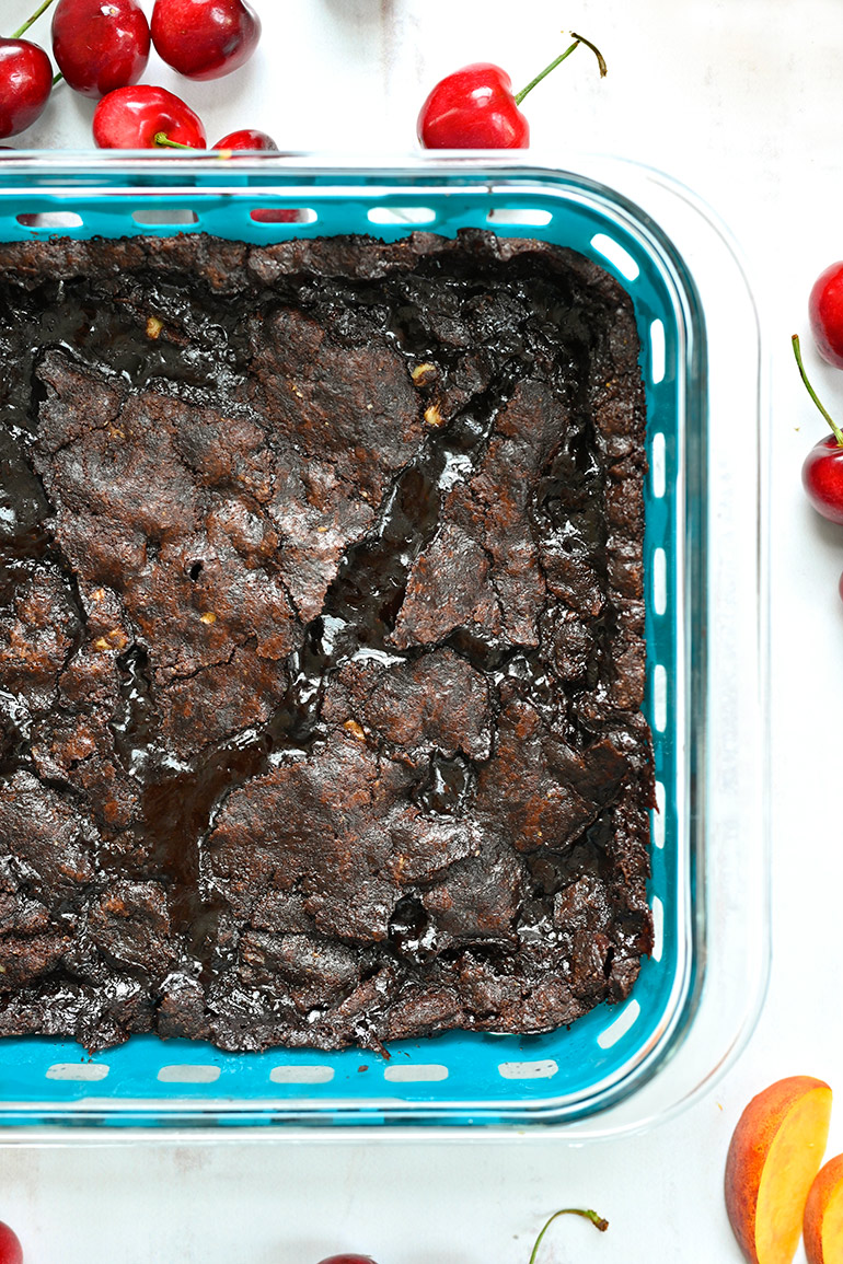 cherry brownies from Safeway