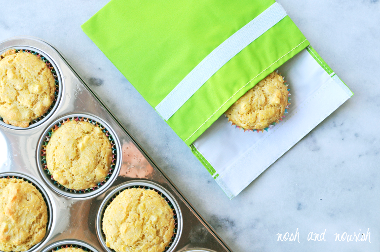 cornbread muffins with mightynest lunchskin