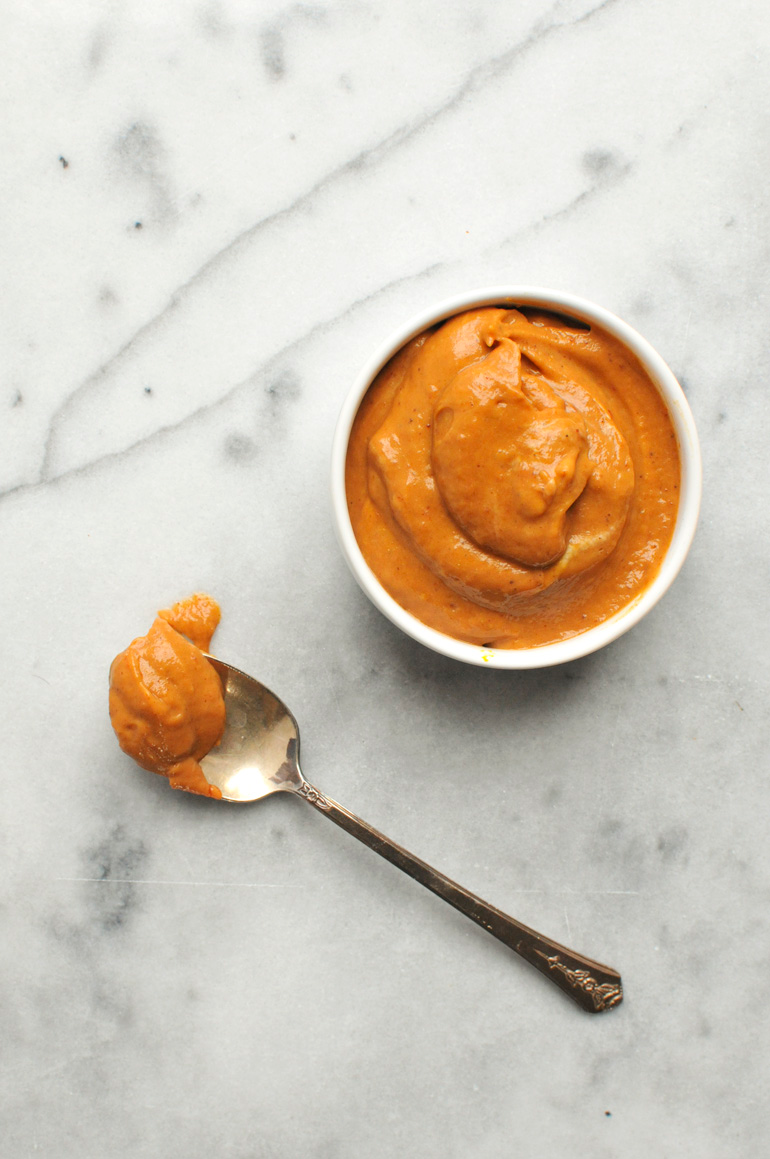 creamy pumpkin bbq dipping sauce