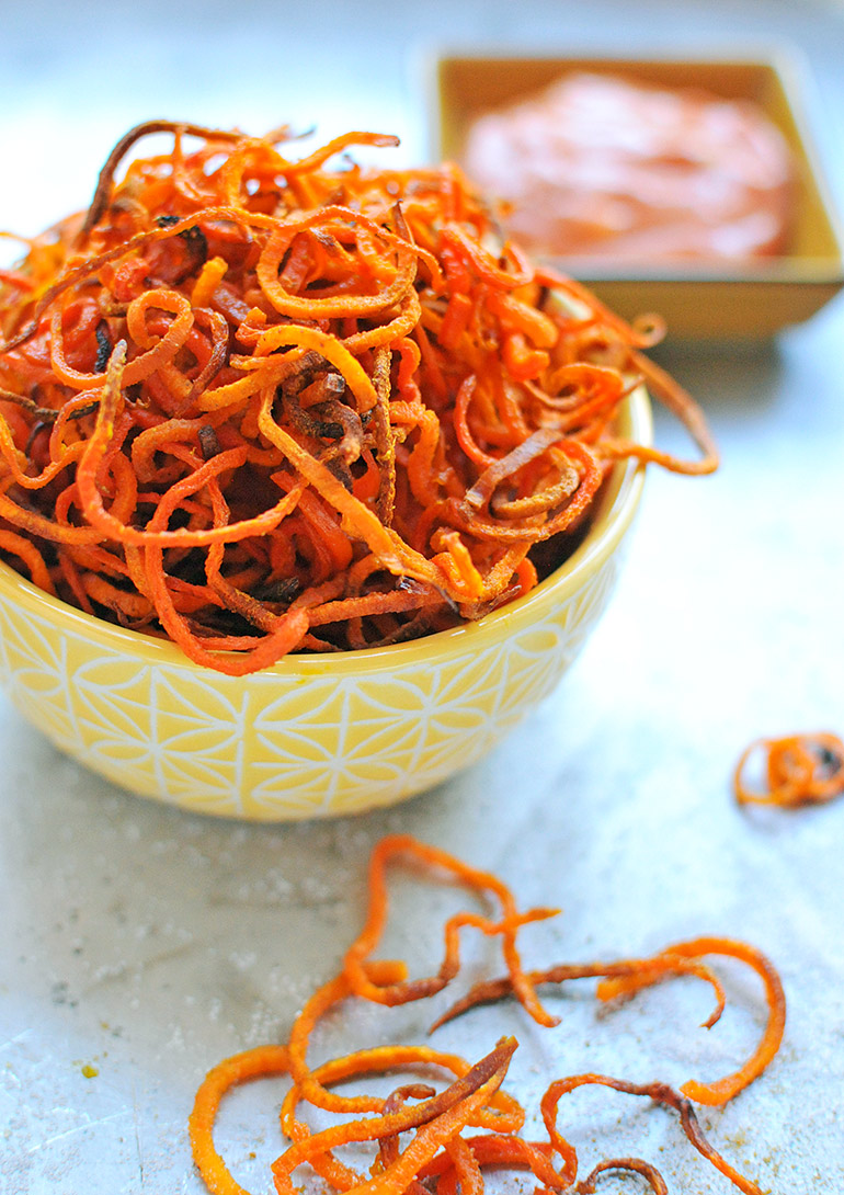 carrot shoestring fries