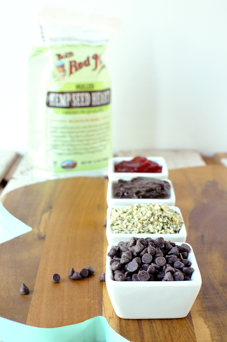 Hemp Seed Butter Cups ingredients