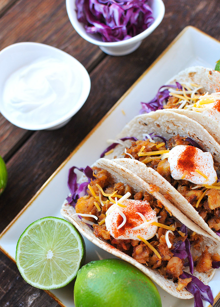 honey sesame fish tacos with horizon organic