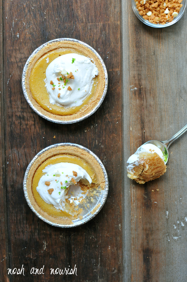 mini key lime pies