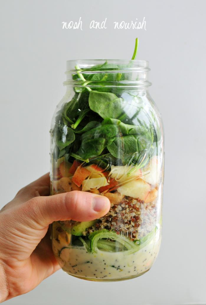 Mason Jar Salads - Lexi's Clean Kitchen