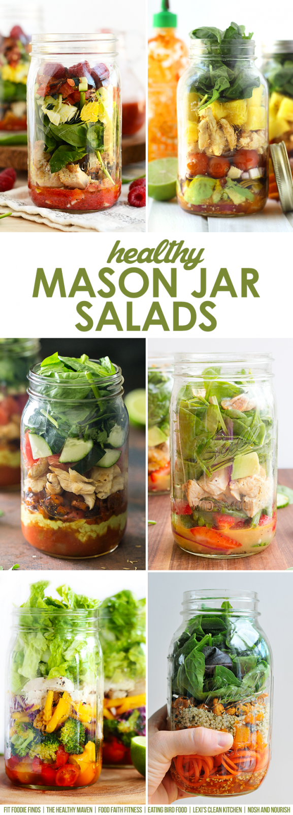 How to Make a Mason Jar Salad - Eating Bird Food