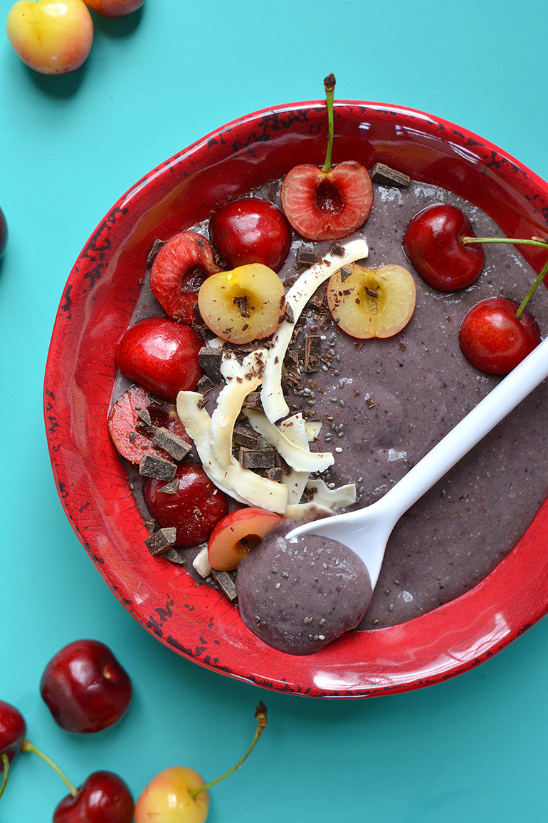 Cherry Smoothie Bowl