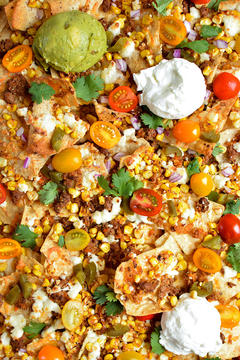 nachos close up