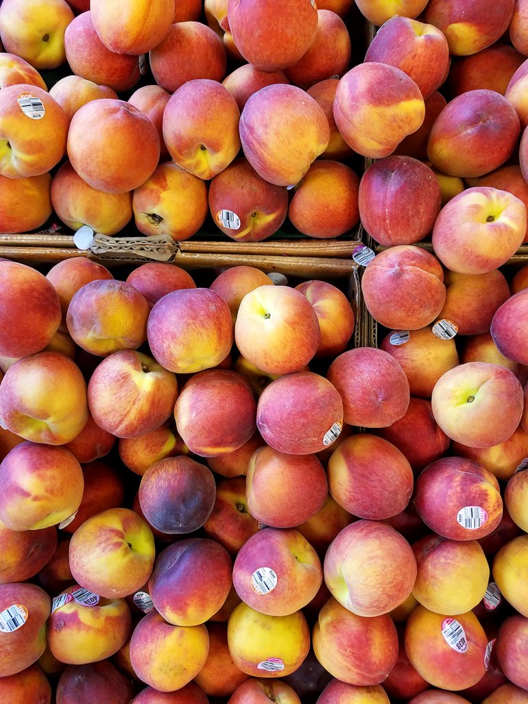 summer peaches