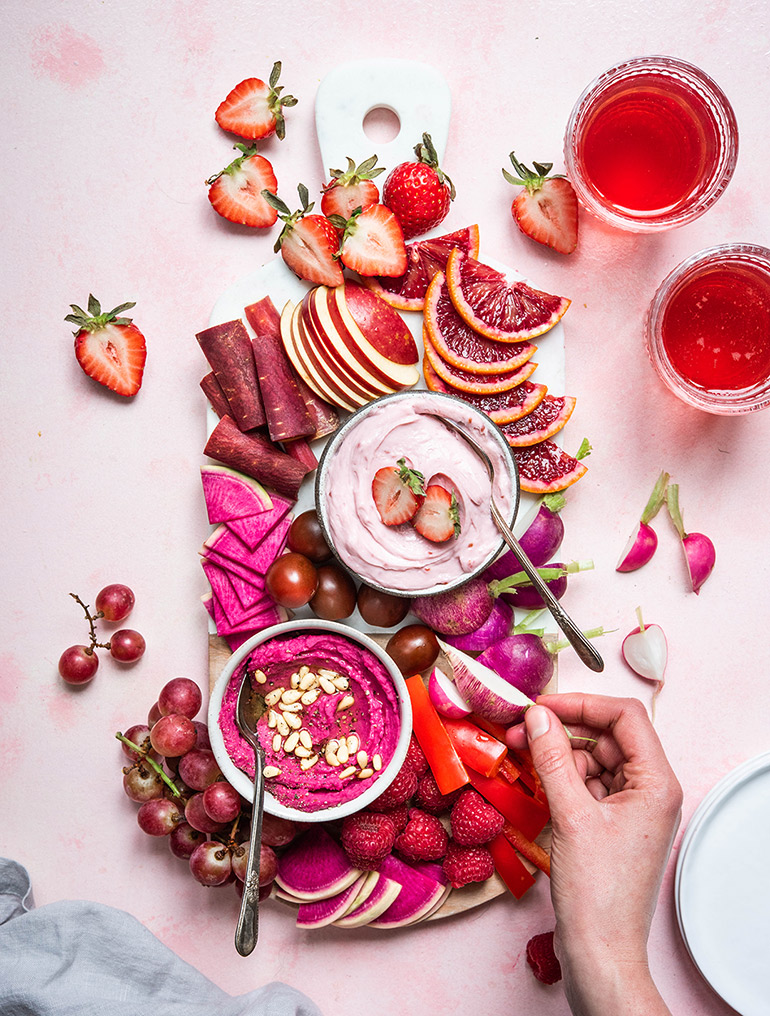 vegan snack board