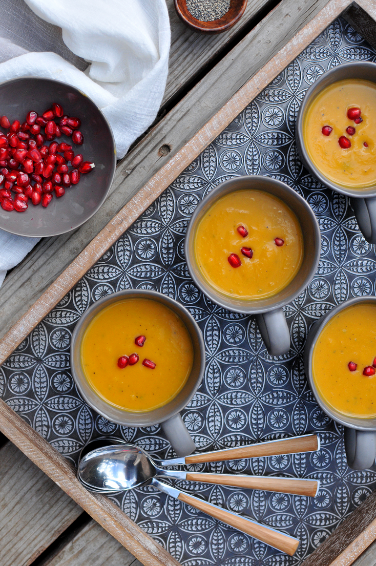 pumpkin bisque thanksgiving appetizer