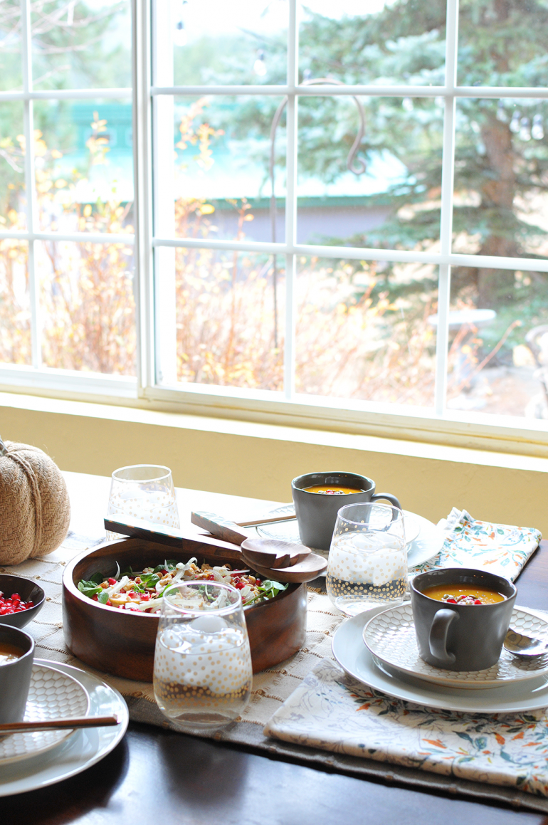 pumpkin bisque thanksgiving appetizer