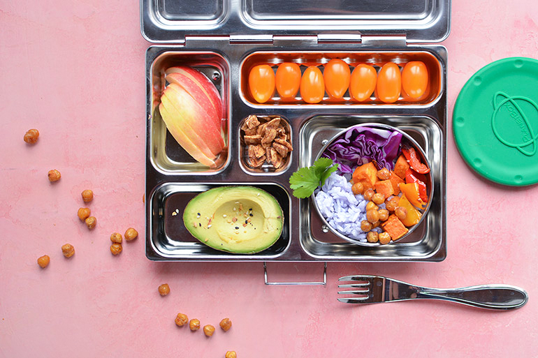 Rainbow Buddha bowl lunchbox