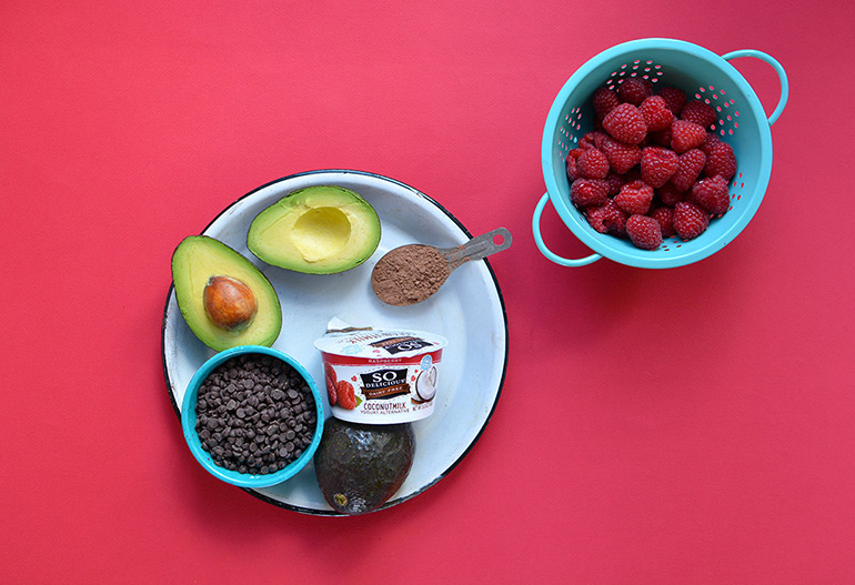 chocolate raspberry mousse