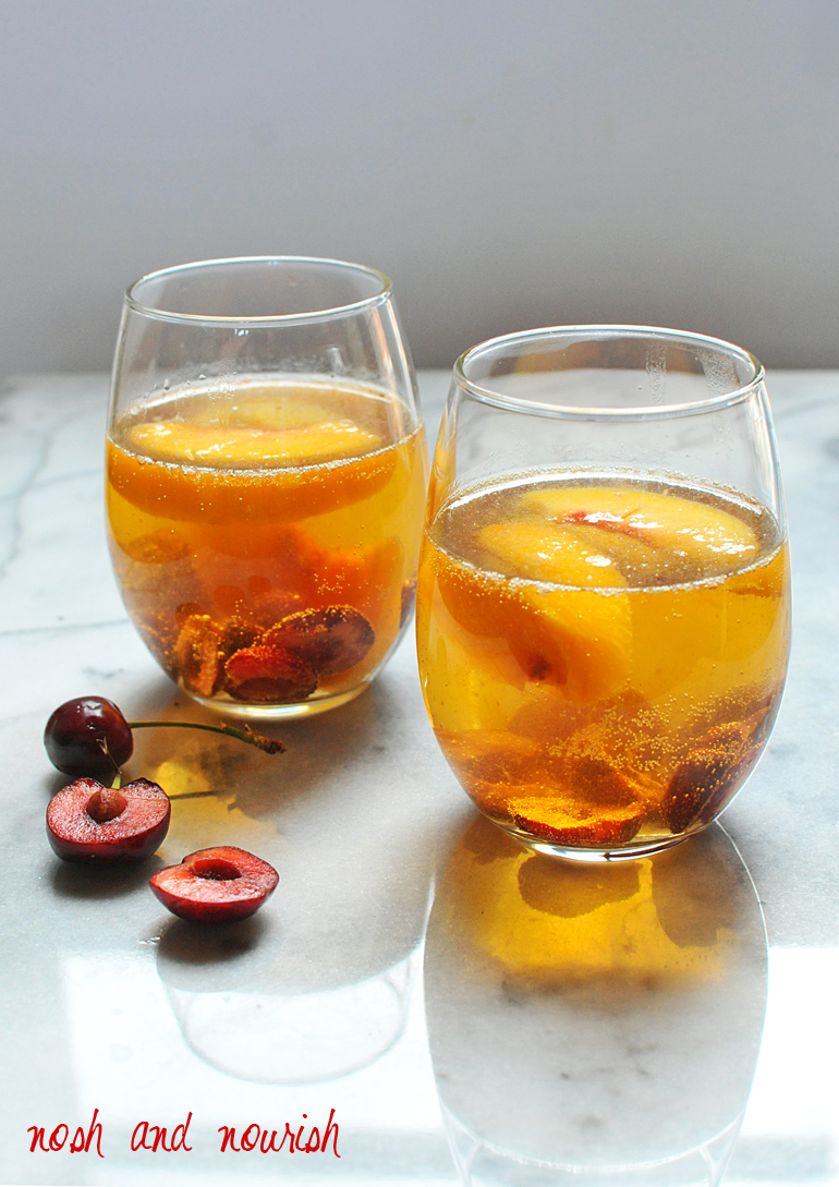 roasted cherry sangria