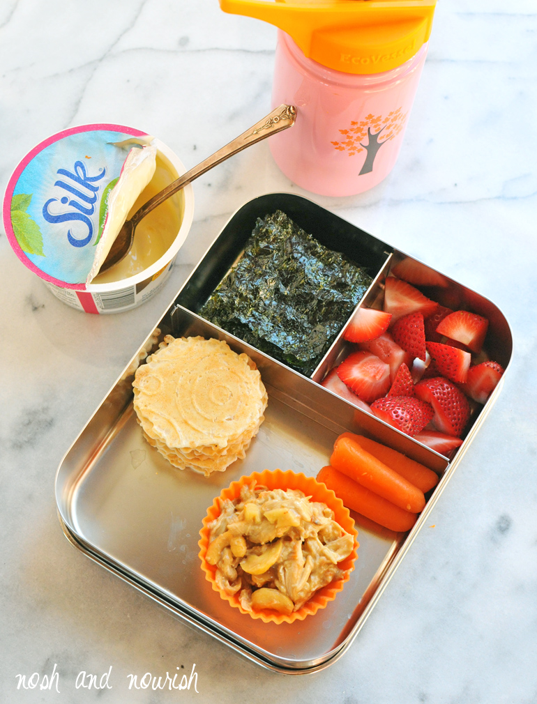 silk easy lunchbox idea