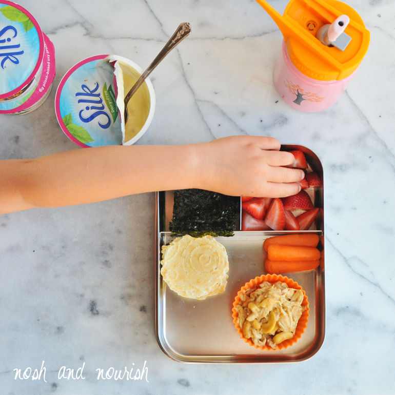 silk easy lunchbox idea