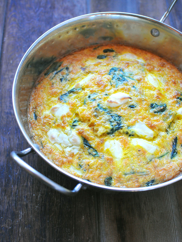 Smoked Salmon Frittata | Nosh and Nourish