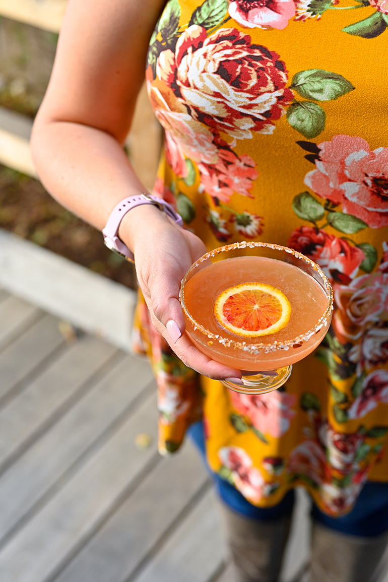 blood orange margarita