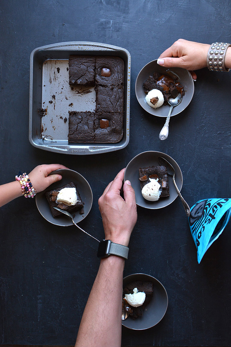 super nutty brownies