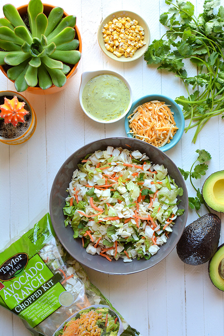 taylor farms avocado ranch chopped salad kit