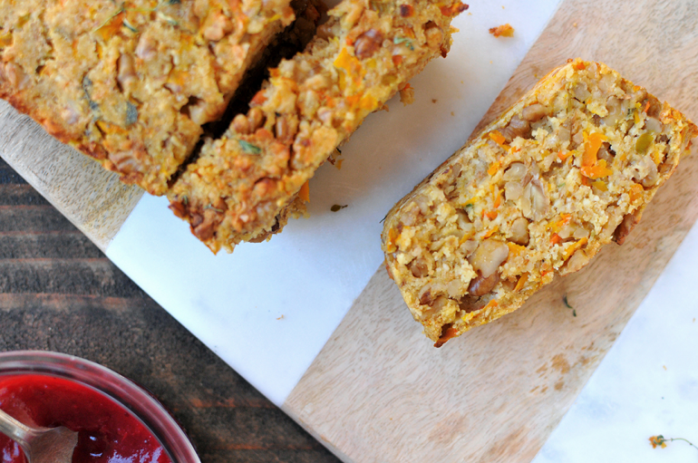 hearty walnut butternut loaf